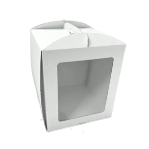 Caja de Tarta con Asa y Ventana