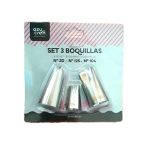 SET 3 BOQUILLAS 2d,125,104