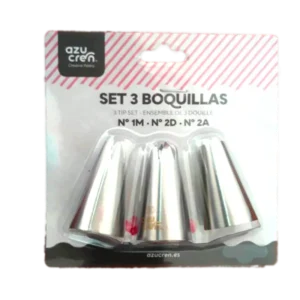 SET 3 BOQUILLAS 1M,2D,2A